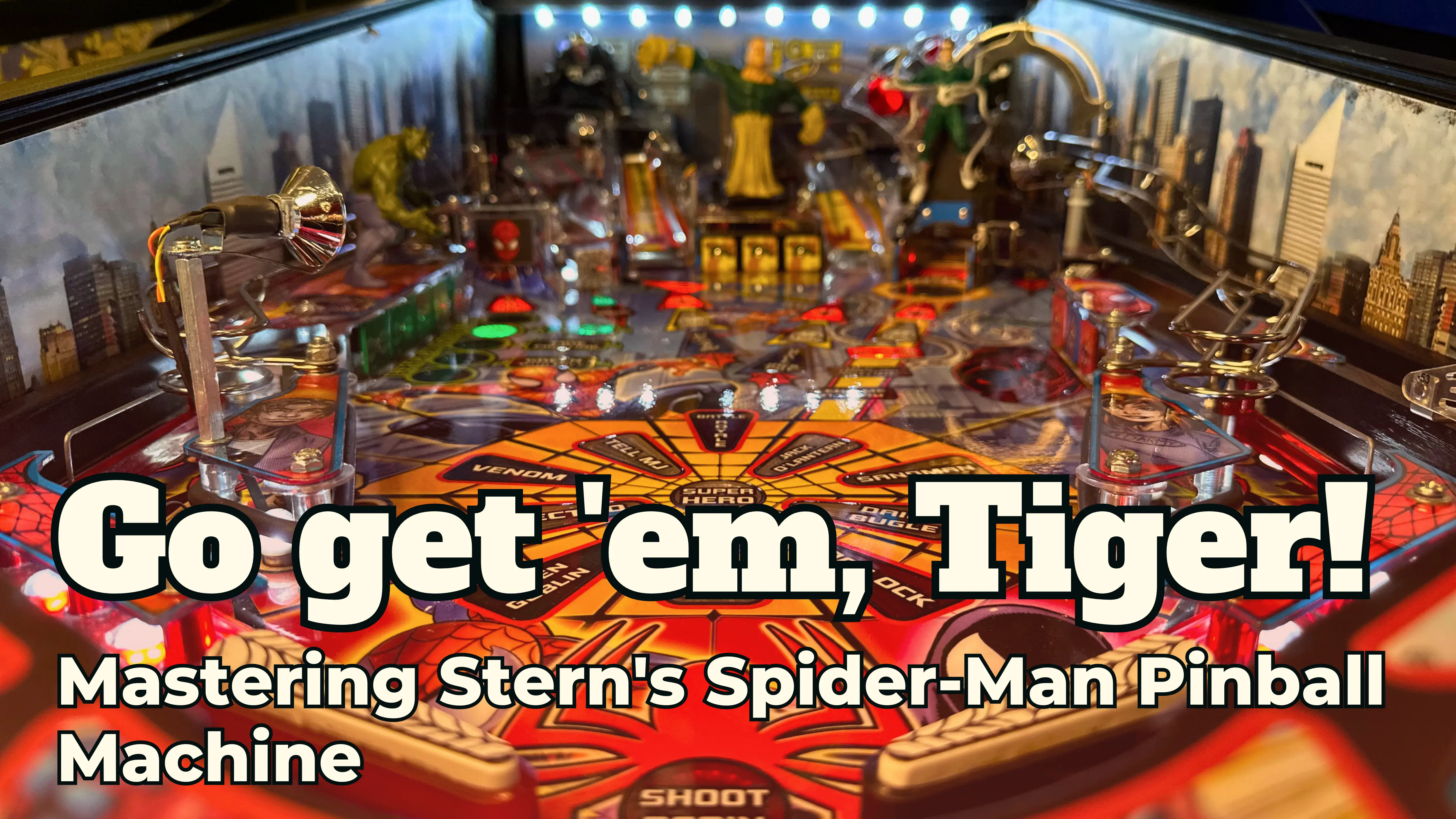 Stern SpiderMan Pinball Tutorial, Rules & Strategy Guide